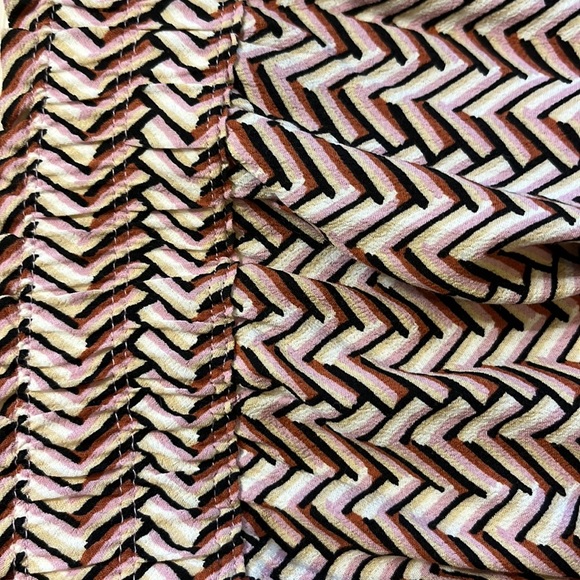 LOFT Midi Chevron Skirt - Picture 2 of 3